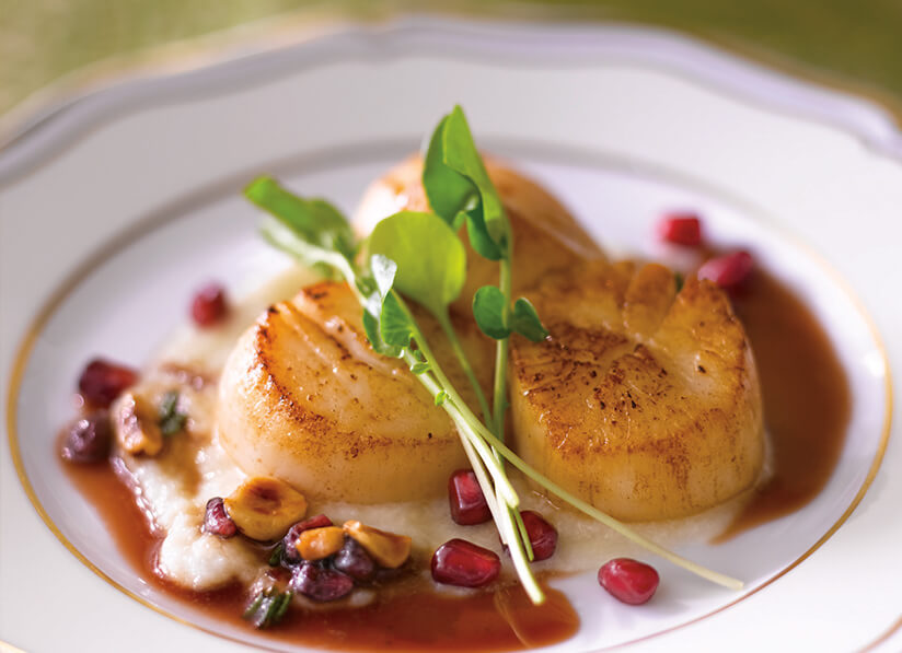 seared-diver-sea-scallops – Pomegranates